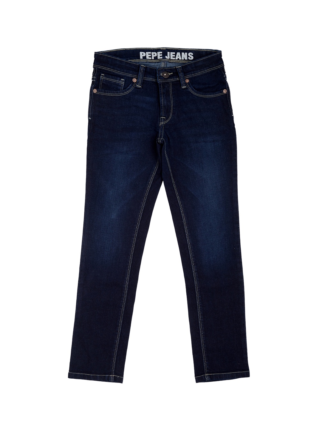 

Pepe Jeans Boys Blue Light Fade Slim Fit Stretchable Jeans