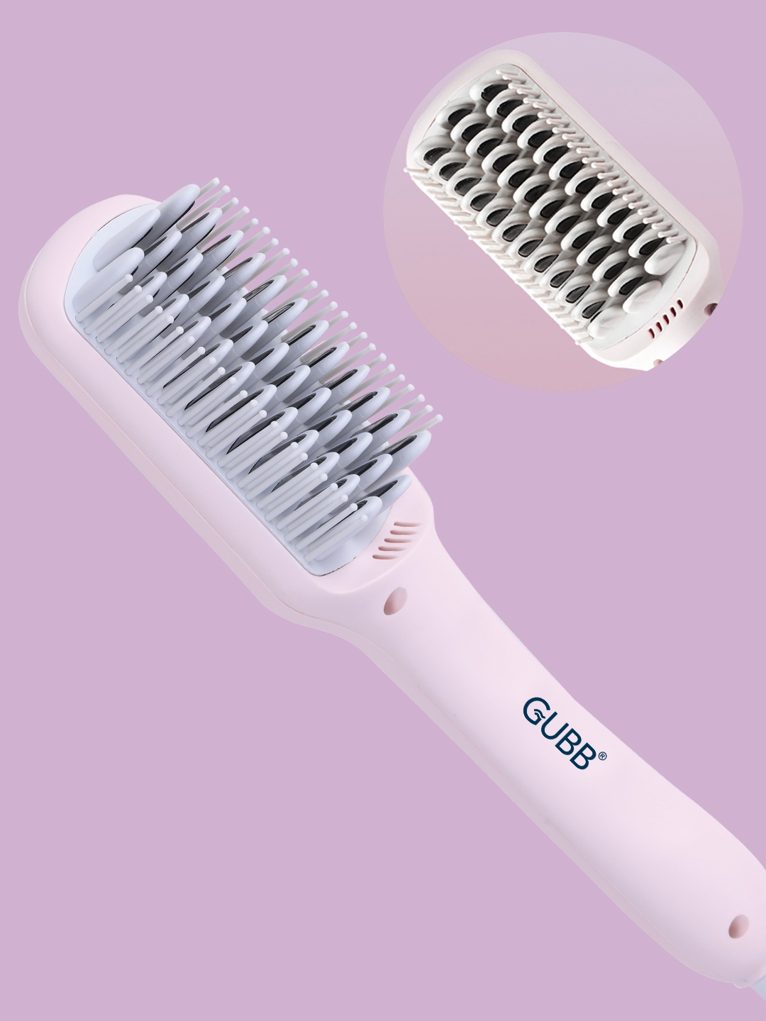 

GUBB Pink GB-705Y Hair Straightener Brush