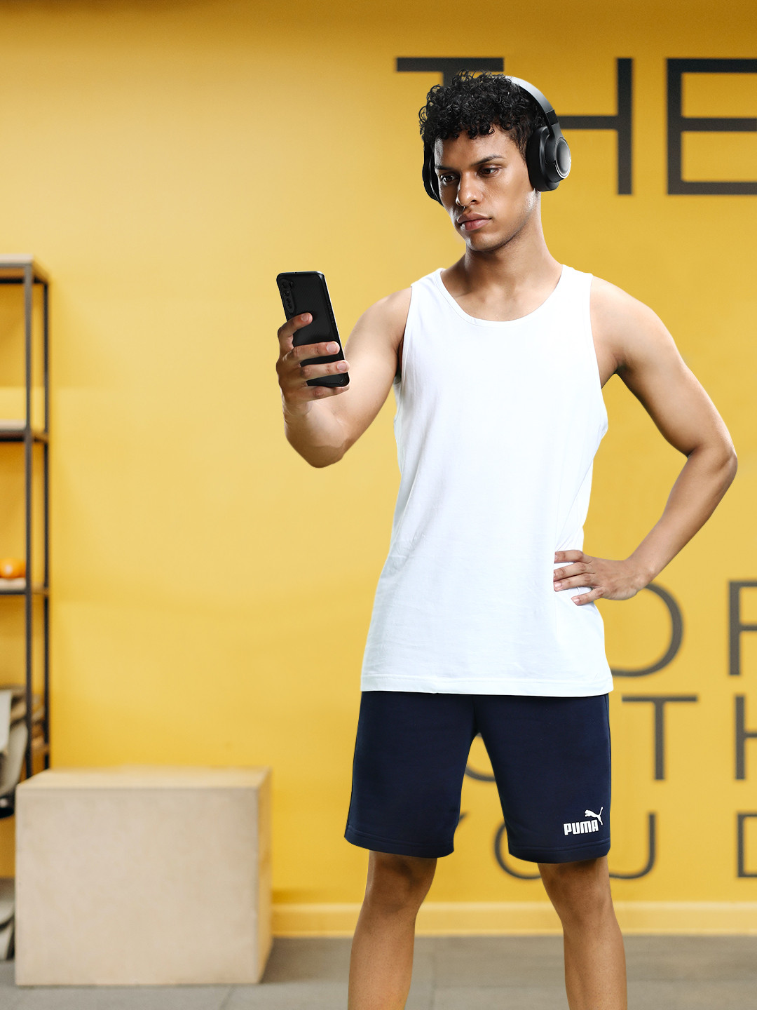 

Puma Men Blue Essentials Slim Fit Sustainable Shorts