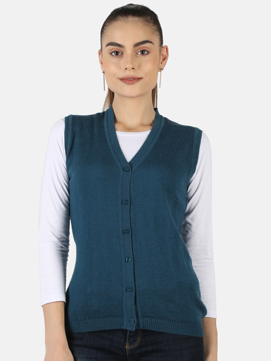 

Monte Carlo Women Blue Cardigan