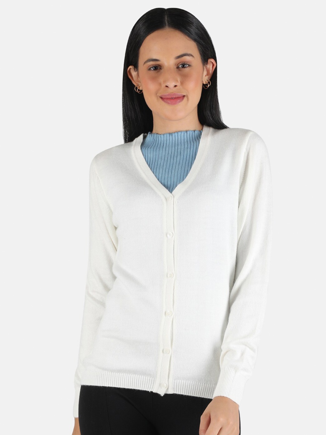 

Monte Carlo Women White Cardigan