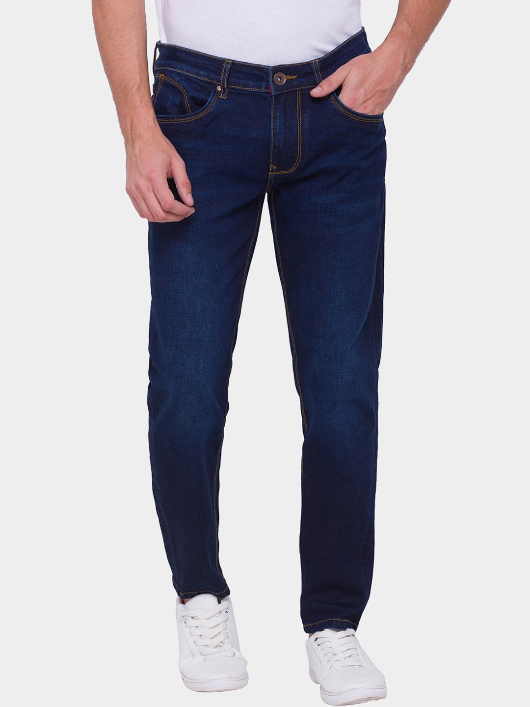 

Being Human Men Blue Regular Fit Light Fade Jeans