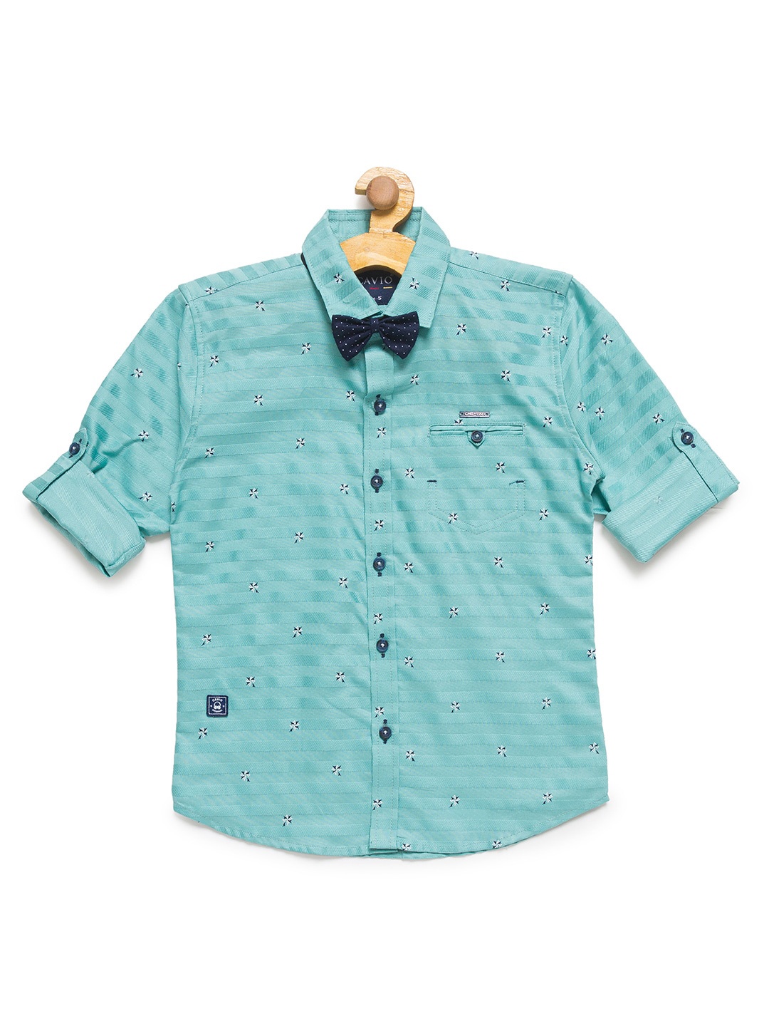 

CAVIO Boys Purple Premium Printed Casual Shirt