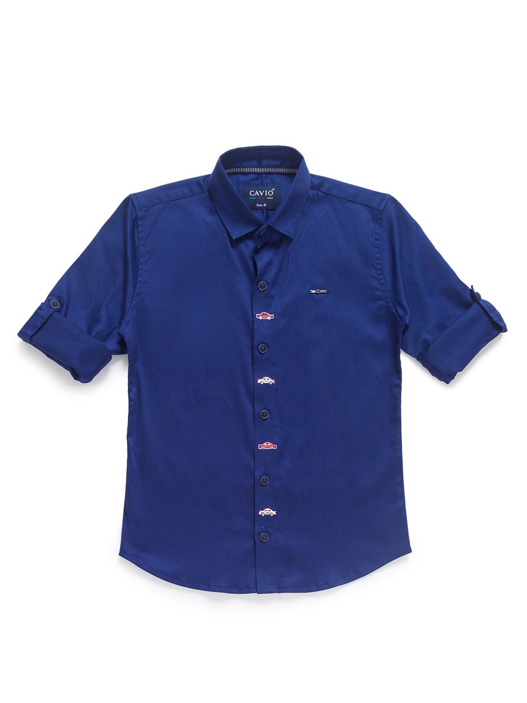 

CAVIO Boys Blue Premium Casual Shirt