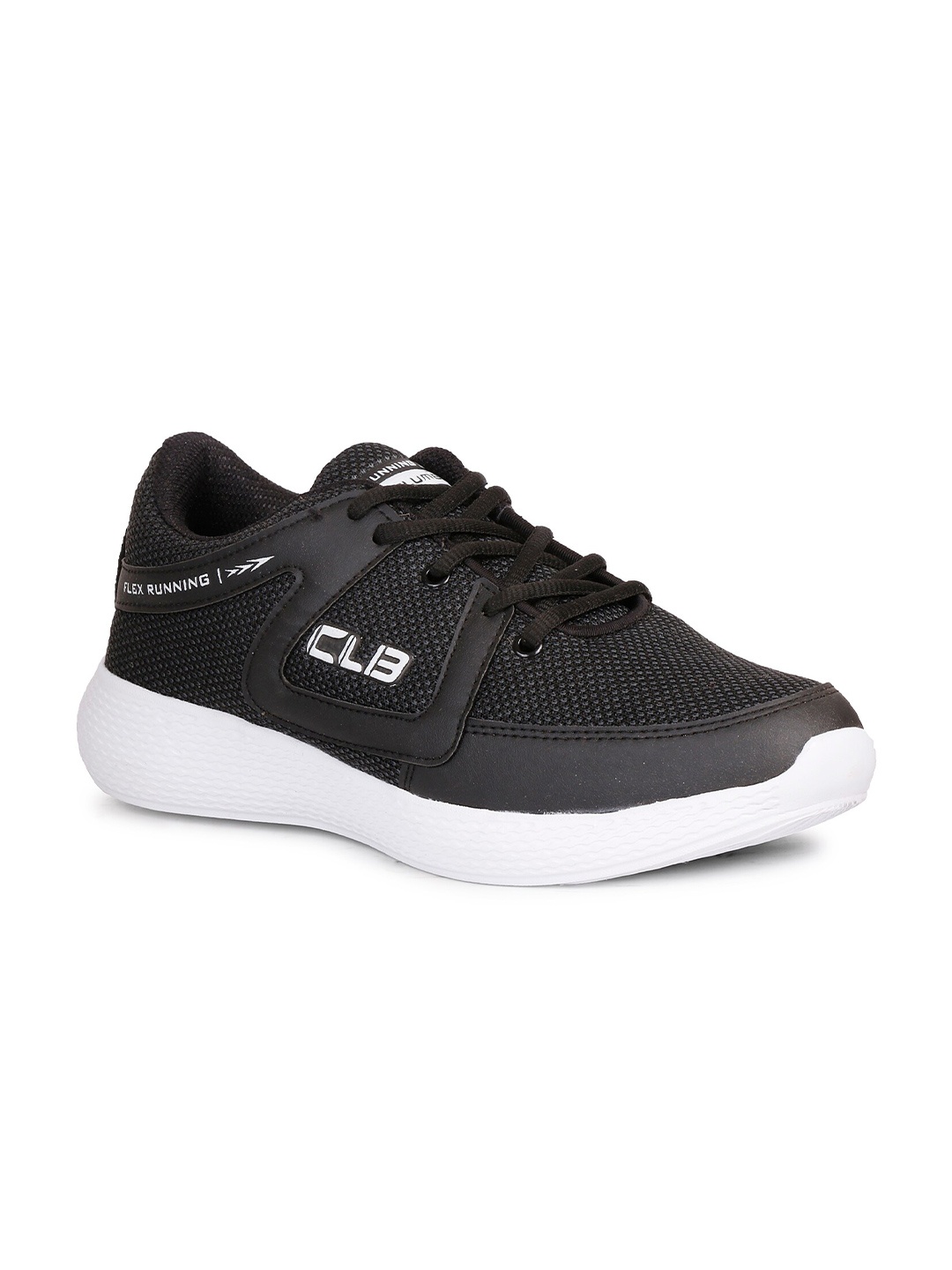 

Columbus Men Black Mesh Running Non-Marking Shoes