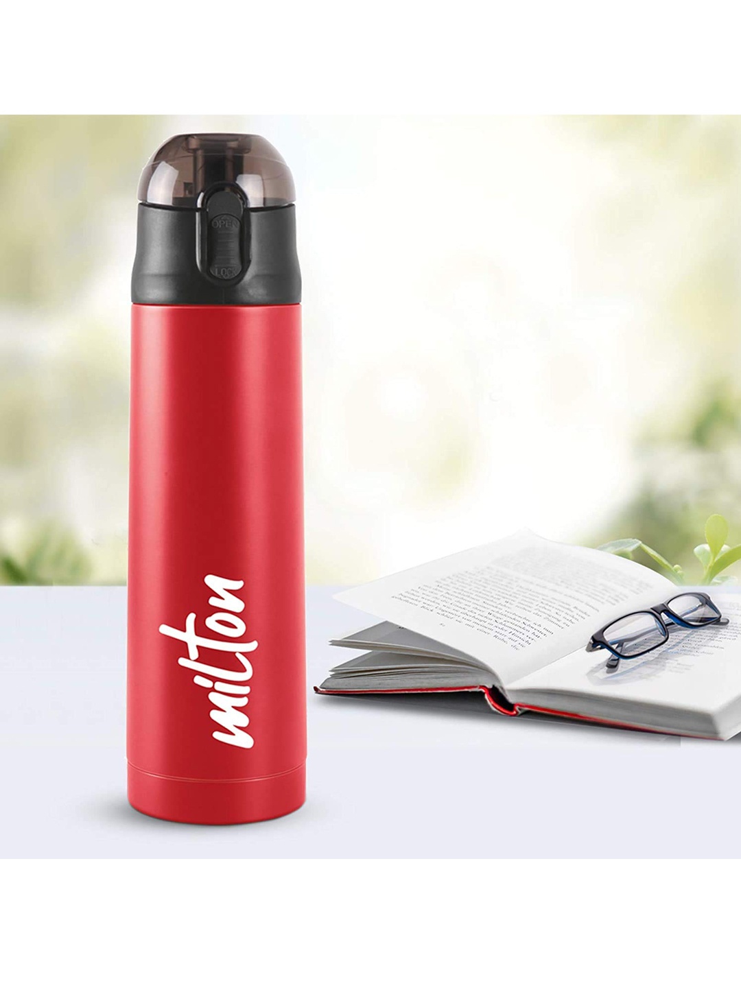 

Milton New Red Crown-900 Thermosteel Vacuum Insulated Water Bottle - 750 ml