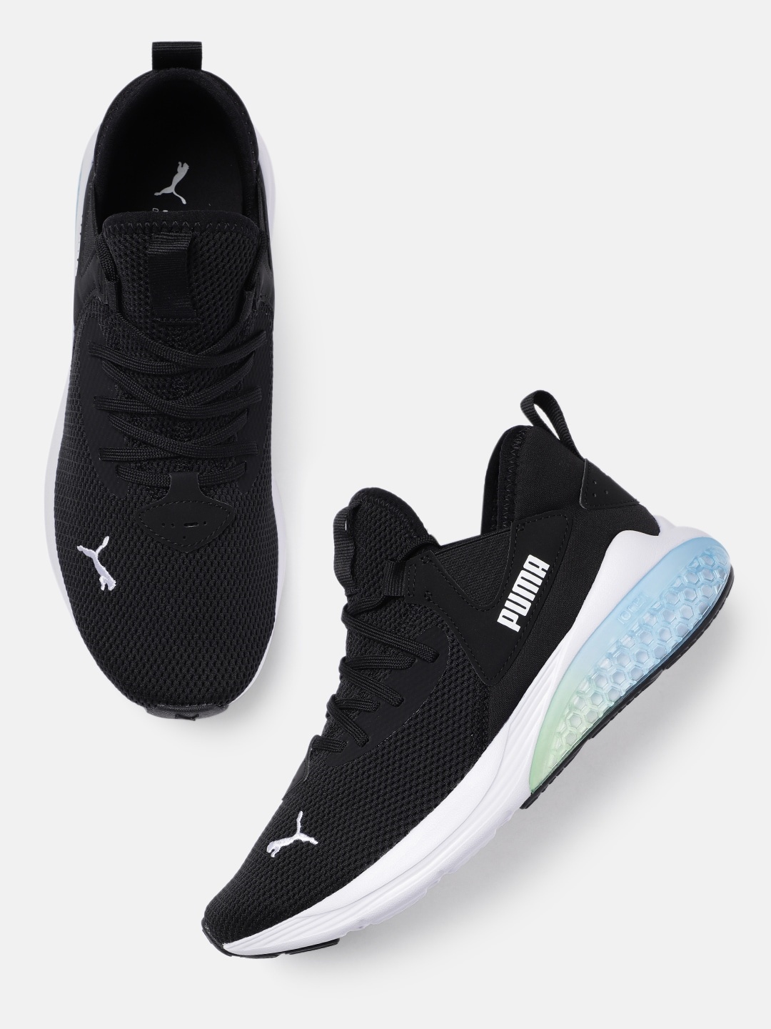 

Puma Men Black Cell Vive Evo Running Shoes