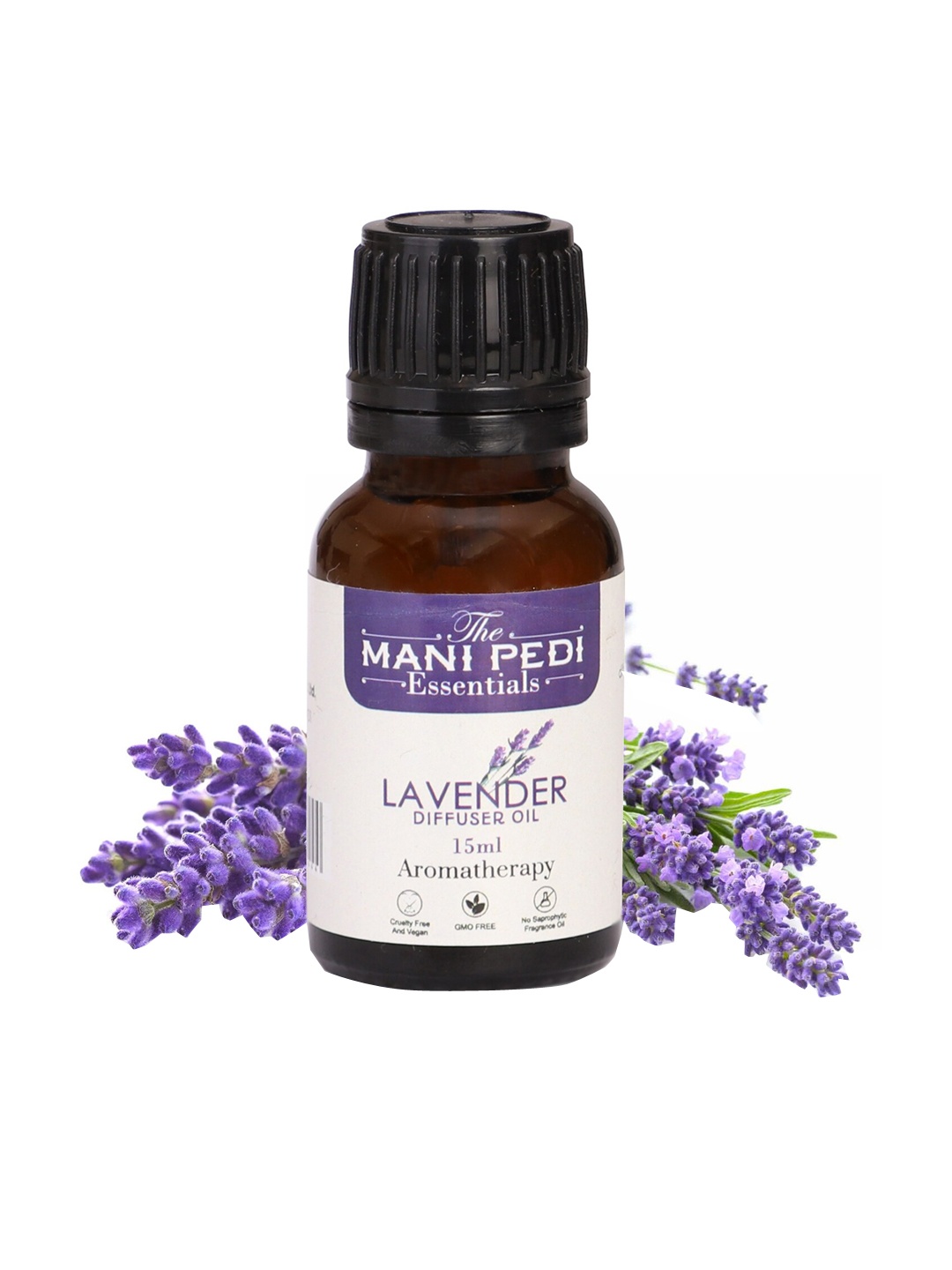 

The Mani Pedi Essentials Lavender Diffuser Oil -15 ml, Brown