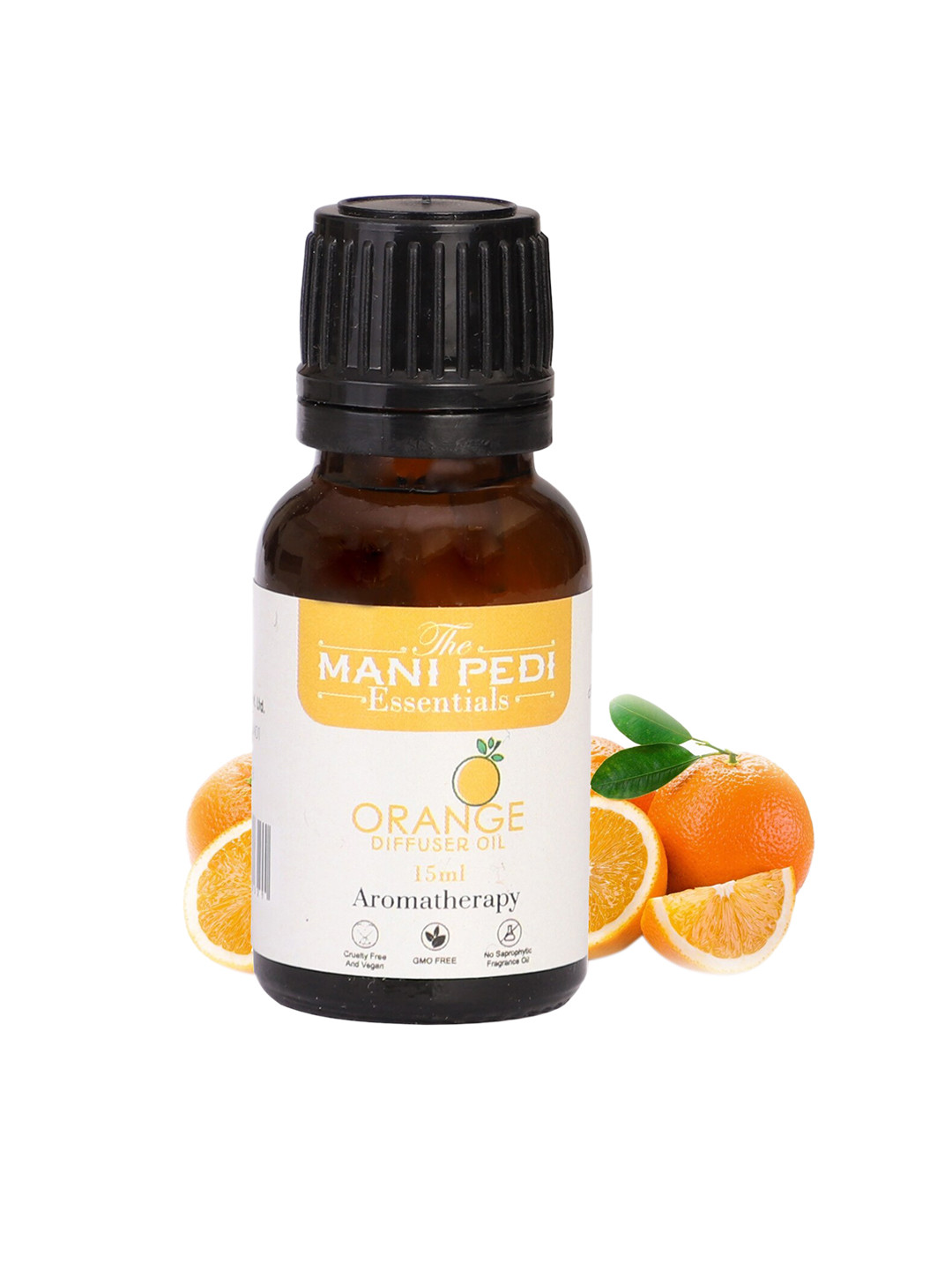 

The Mani Pedi Essentials Orange Diffuser Oil - 15 ml, Brown