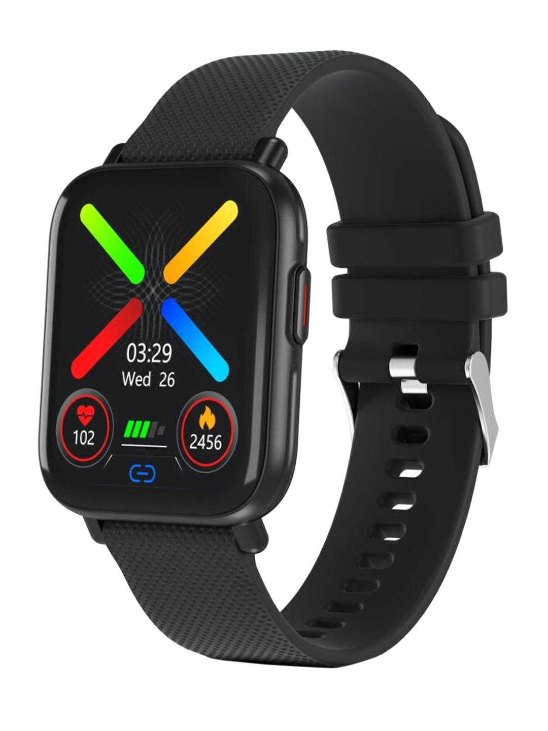 

Portronics Unisex Black Kronos X1 Smart Watch