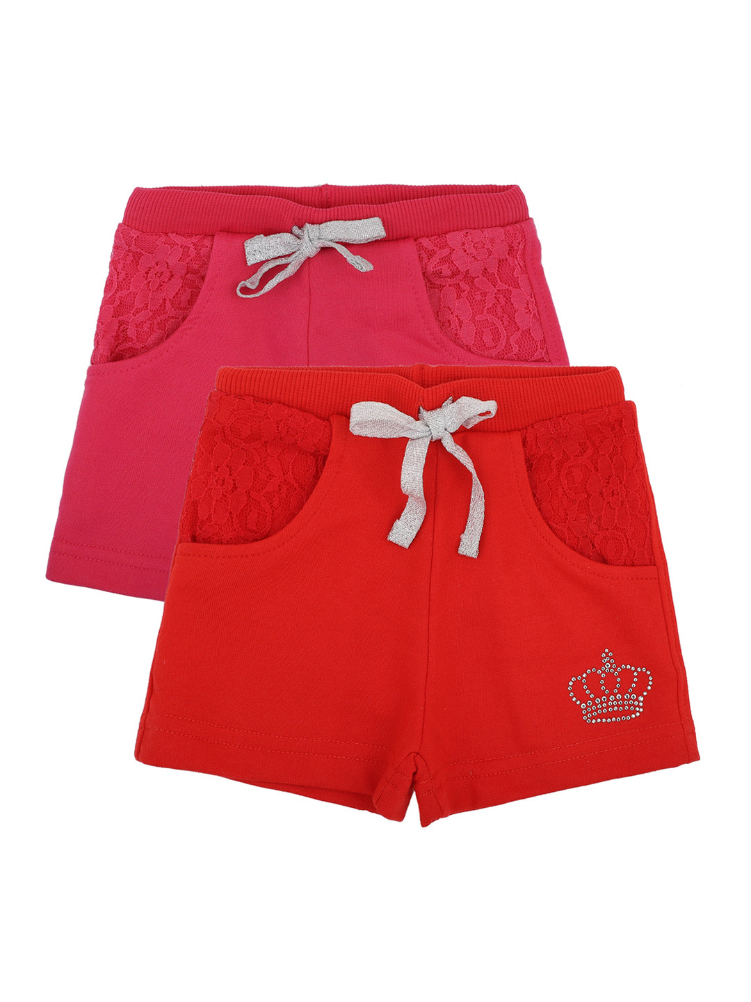 

Bodycare Kids Set Of 2 Girls Pink Shorts