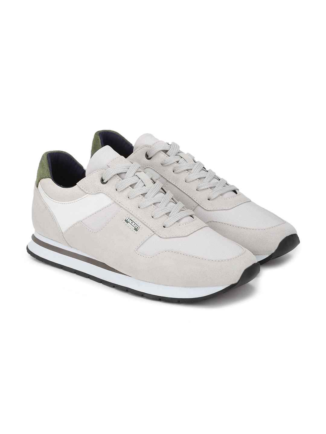 

HACKETT LONDON Men White Colourblocked Sneakers