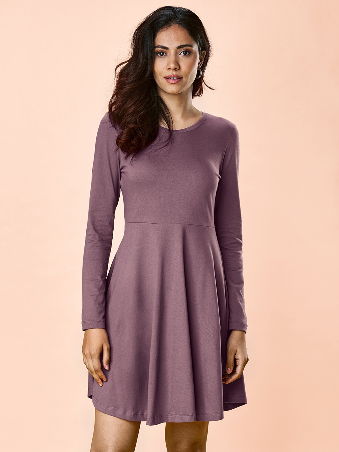 

The Souled Store Women Mauve Dress
