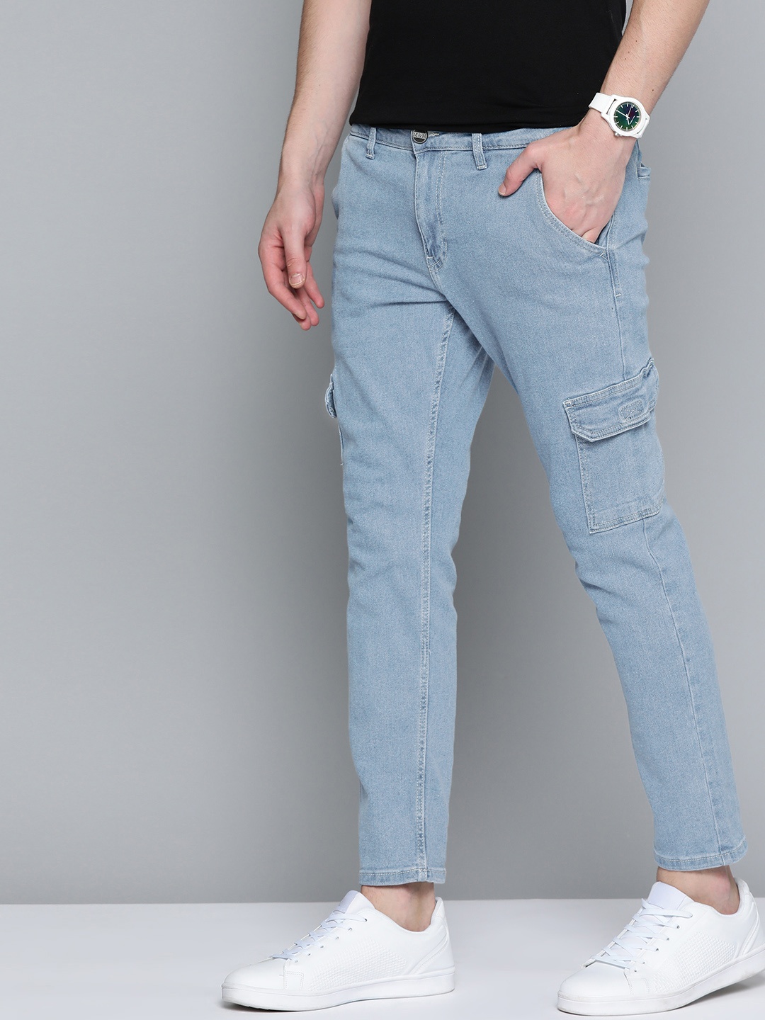 

Mast & Harbour Men Blue Slim Fit Stretchable Jeans