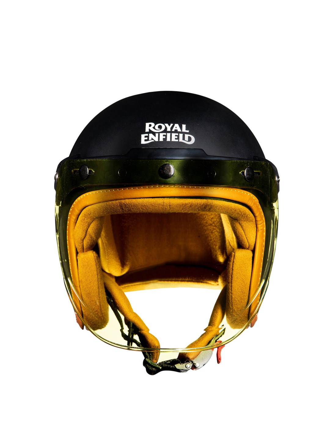 

Royal Enfield Unisex Black Urban Rider Open Face Helmet