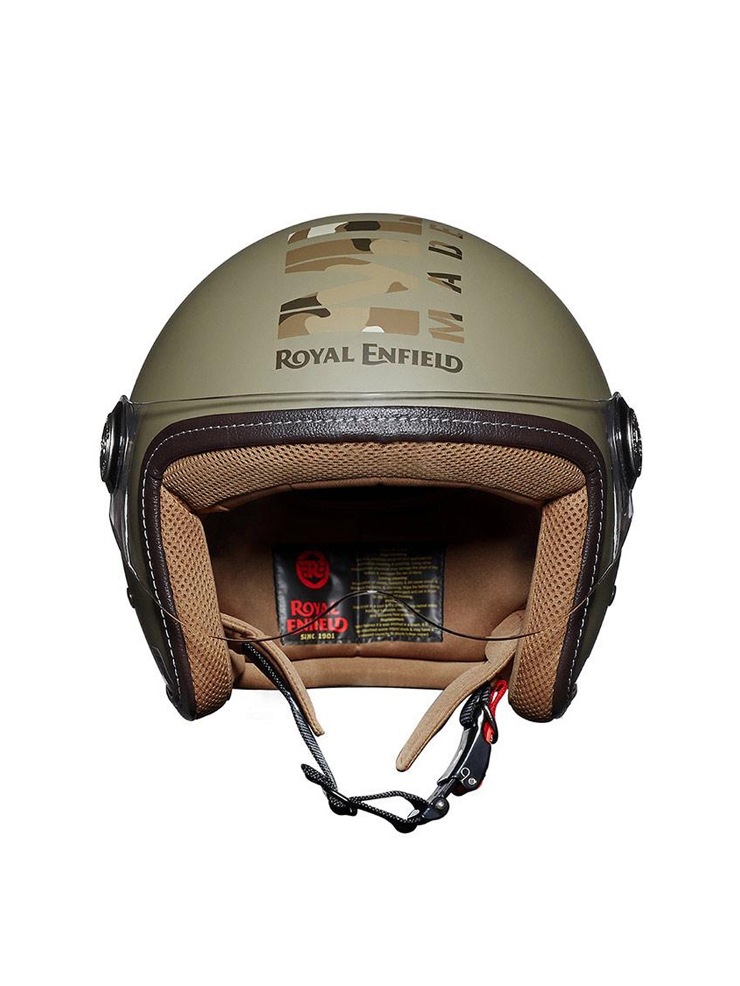 

Royal Enfield CHOPPER MLG CAMO HELMET, Brown