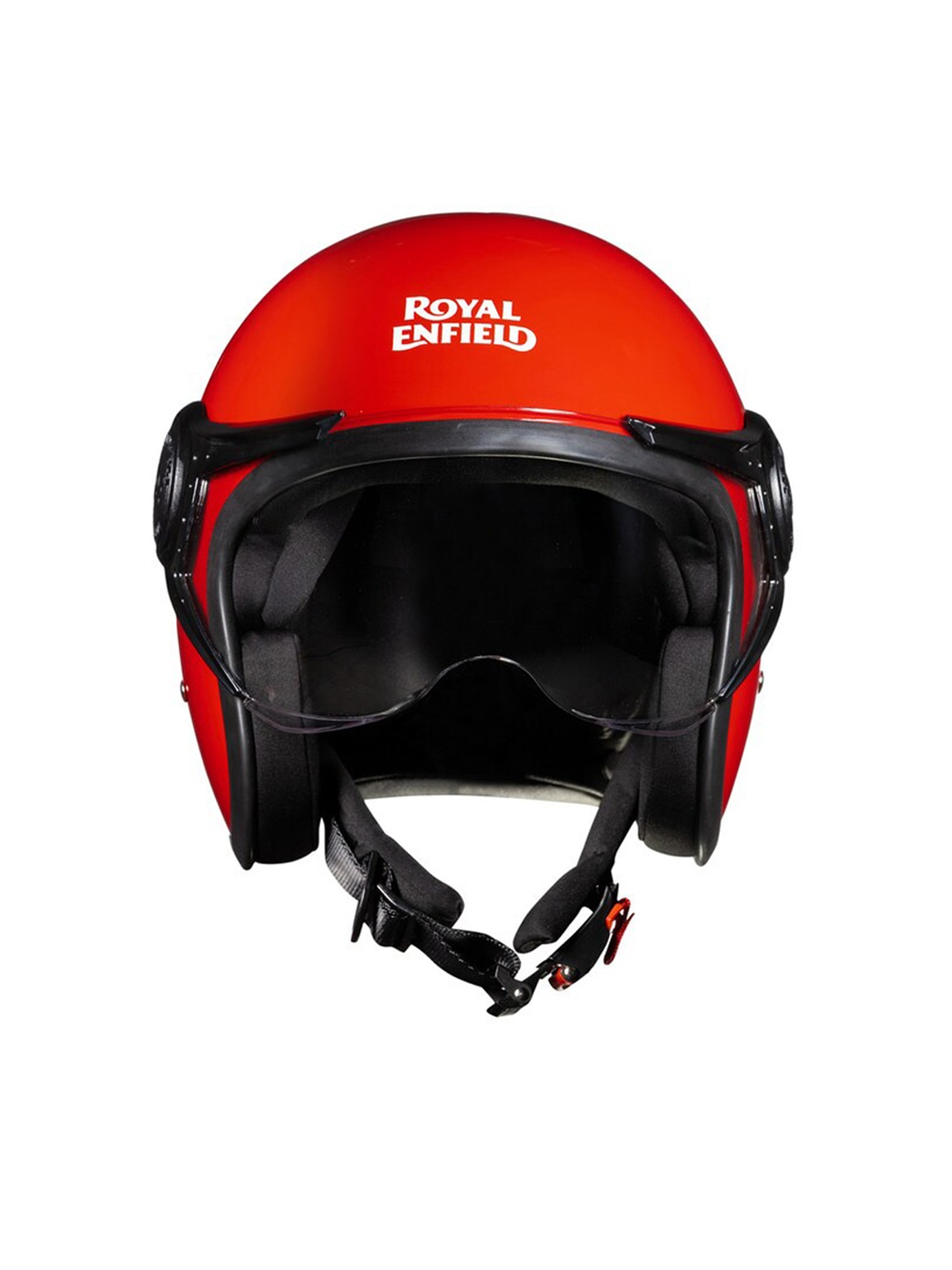 

Royal Enfield Red Jet LPR Face Helmet