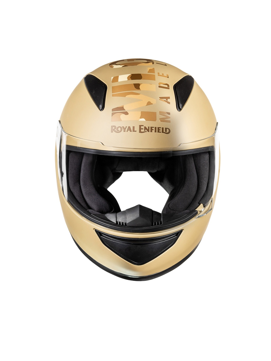 

Royal Enfield Full Face MLG Camo Helmet, Brown