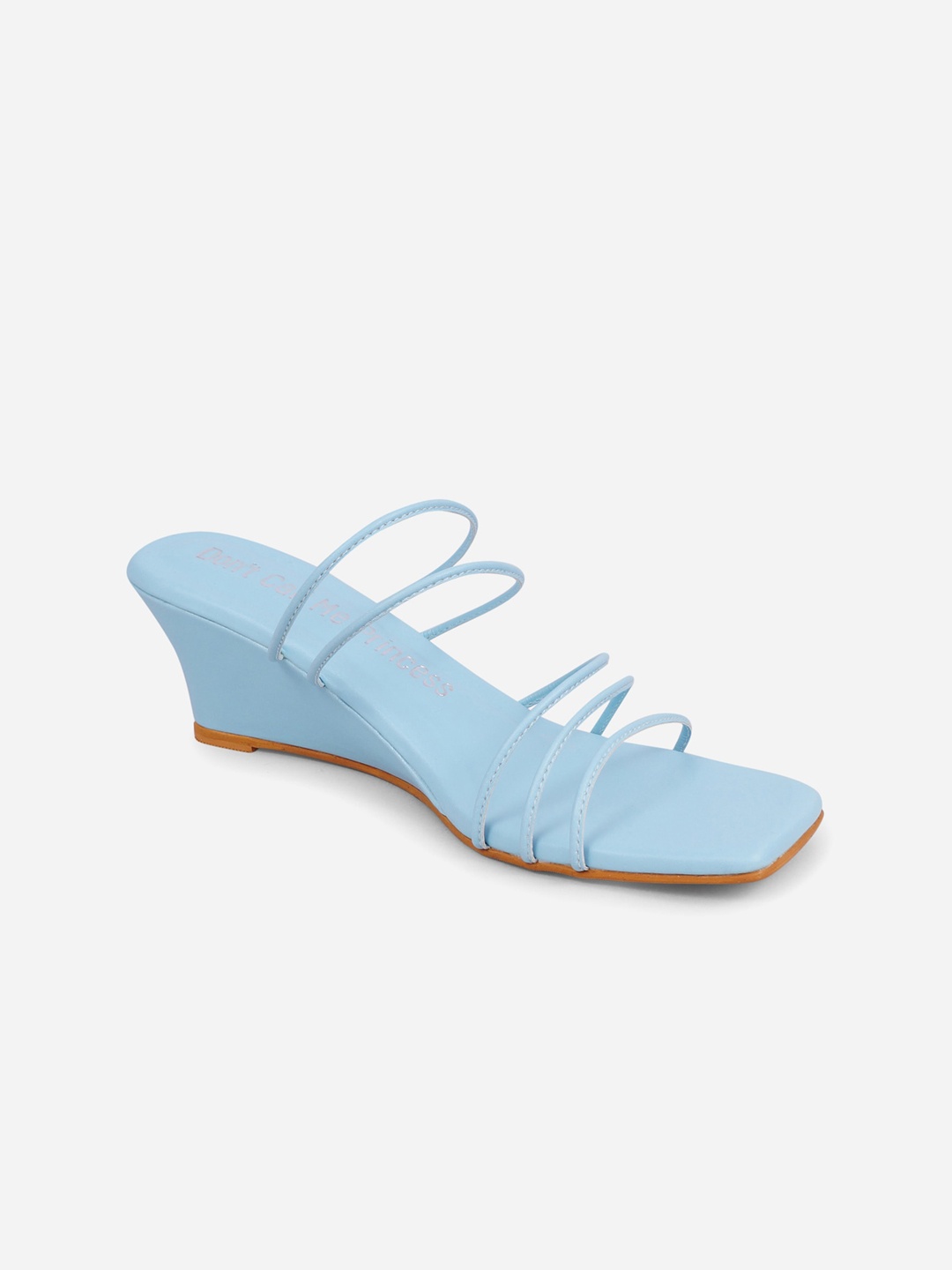 

Don't Call Me Princess Blue Wedge Sandals