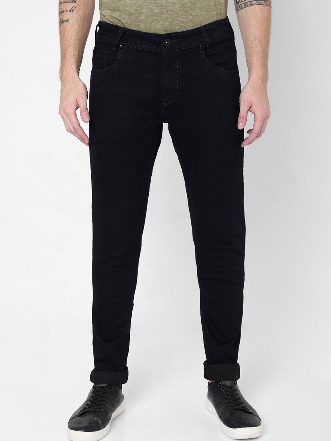 

Mufti Men Blue Skinny Fit Stretchable Jeans