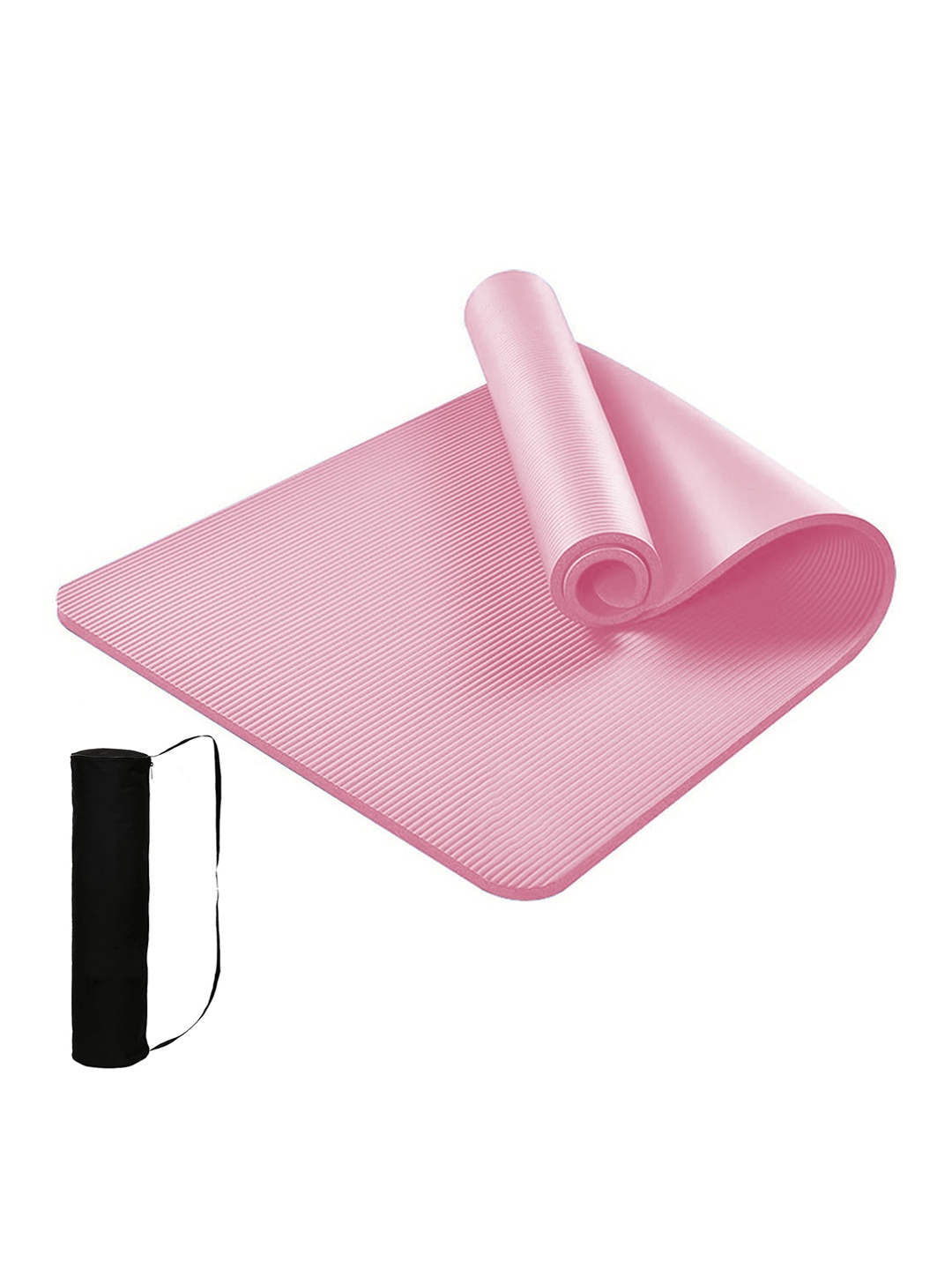 

SASIMO Pink Solid Anti-Slip Yoga Mat