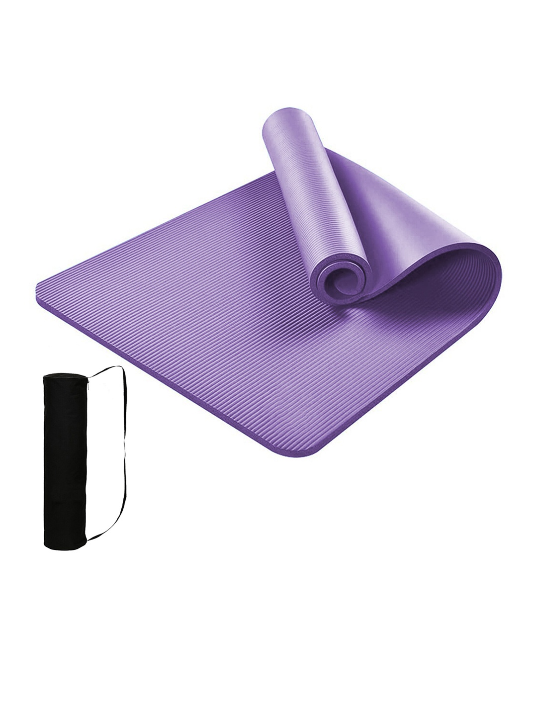 

SASIMO Purple Solid Anti-Slip Yoga Mat