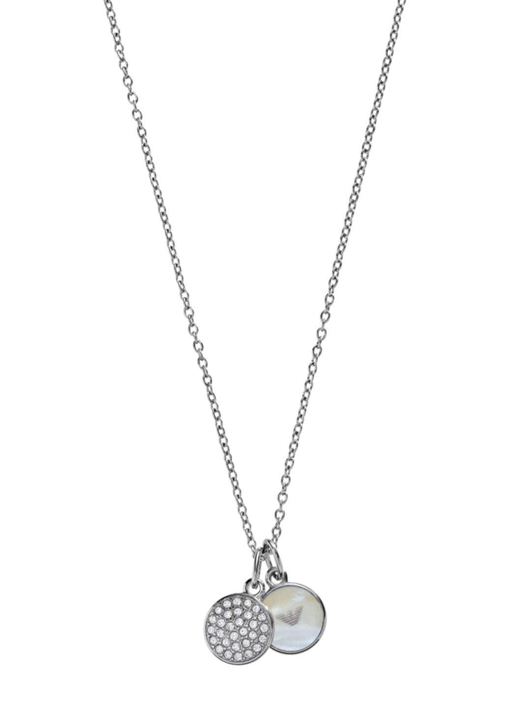 

Emporio Armani Women Silver Plated Necklace