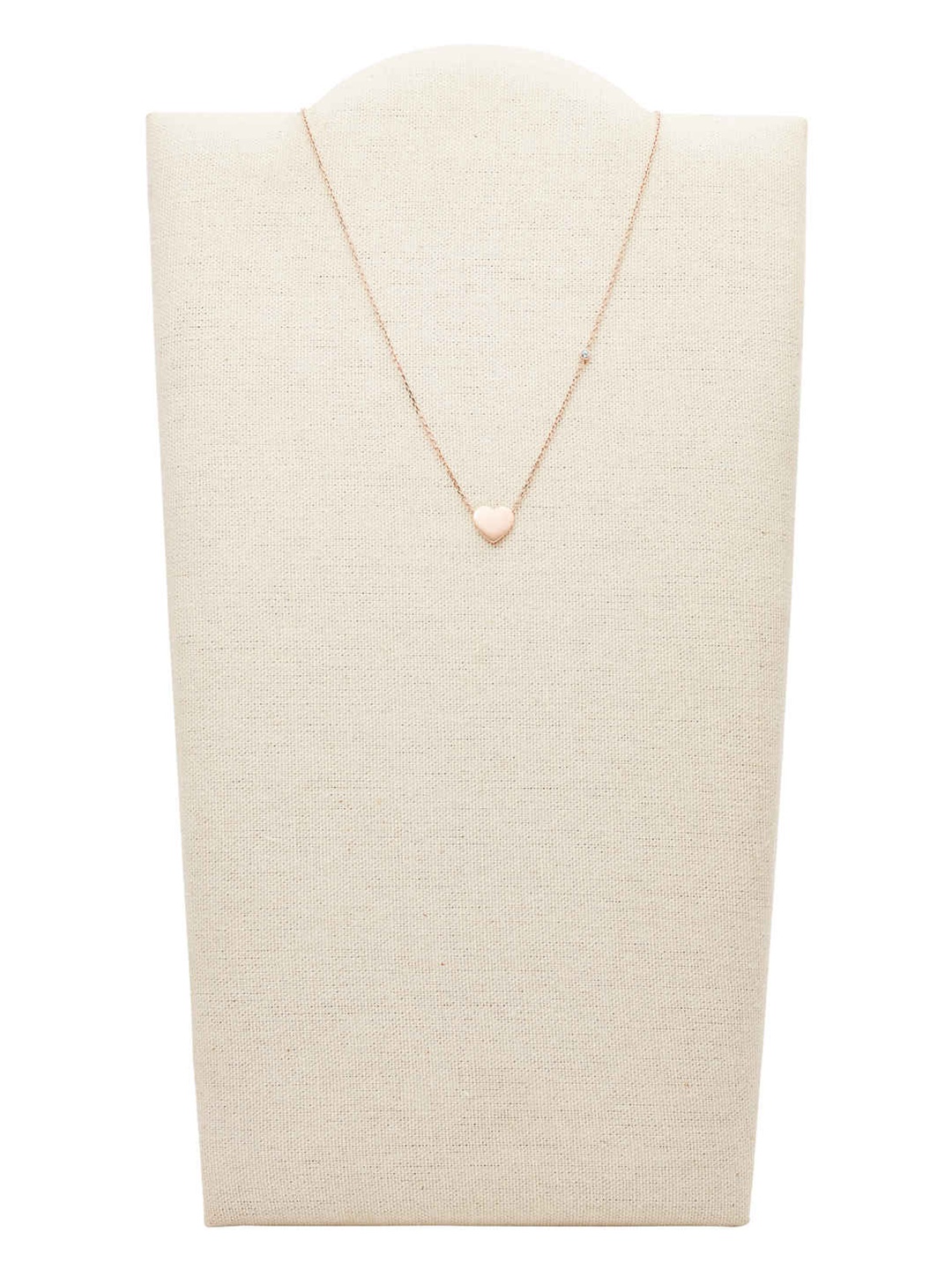 

Fossil Women Rose Gold Plated Vintage Iconic Necklace