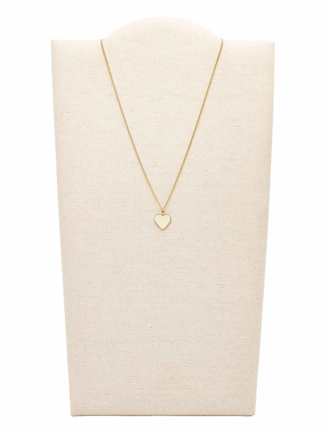 

Fossil Women Gold-Plated Heart Shaped Necklace