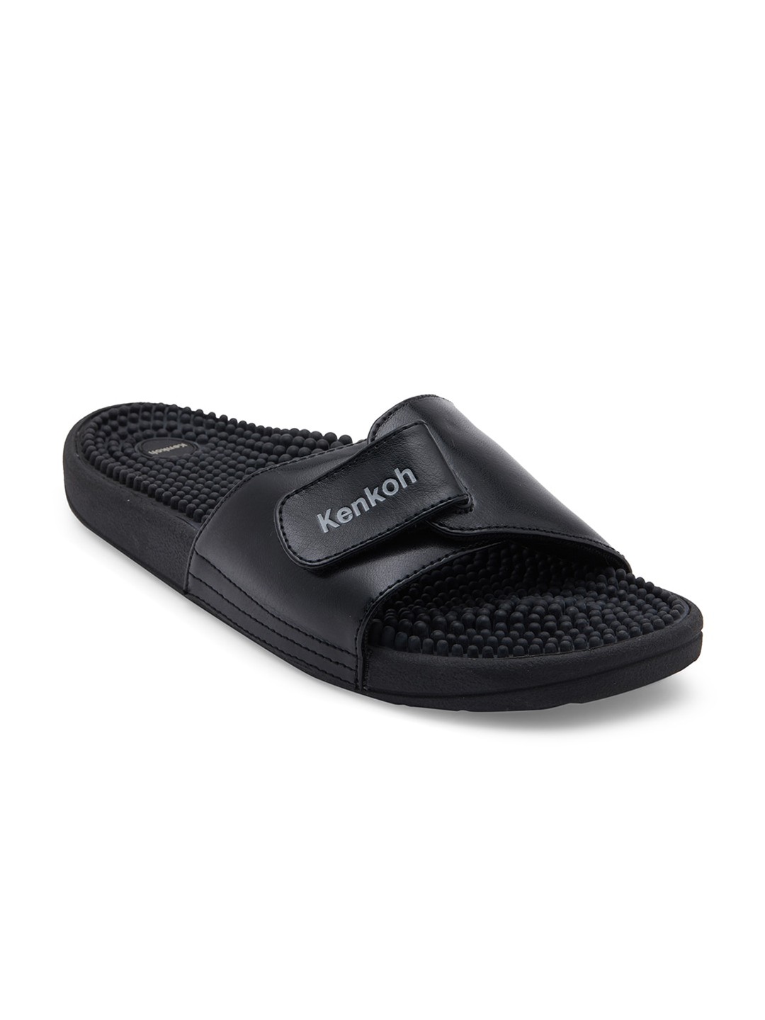 

Kenkoh Unisex Black Open Toe Flats
