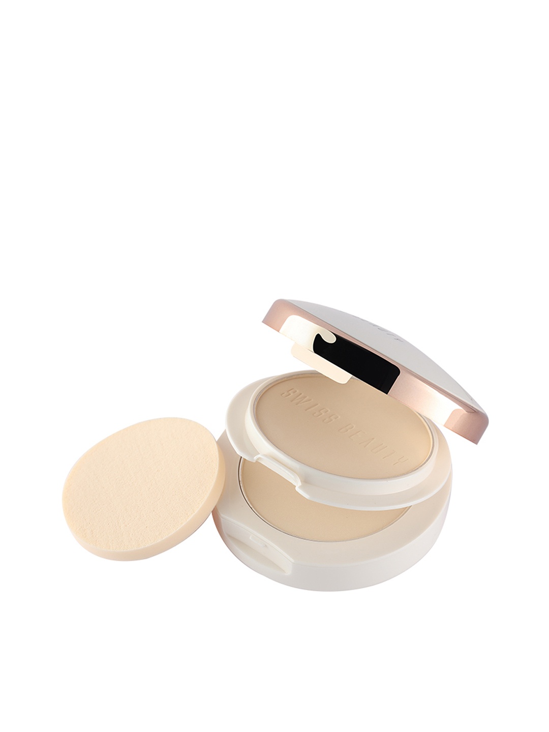 

SWISS BEAUTY Oil-Control 2-in-1 Compact Powder - Natural Nude