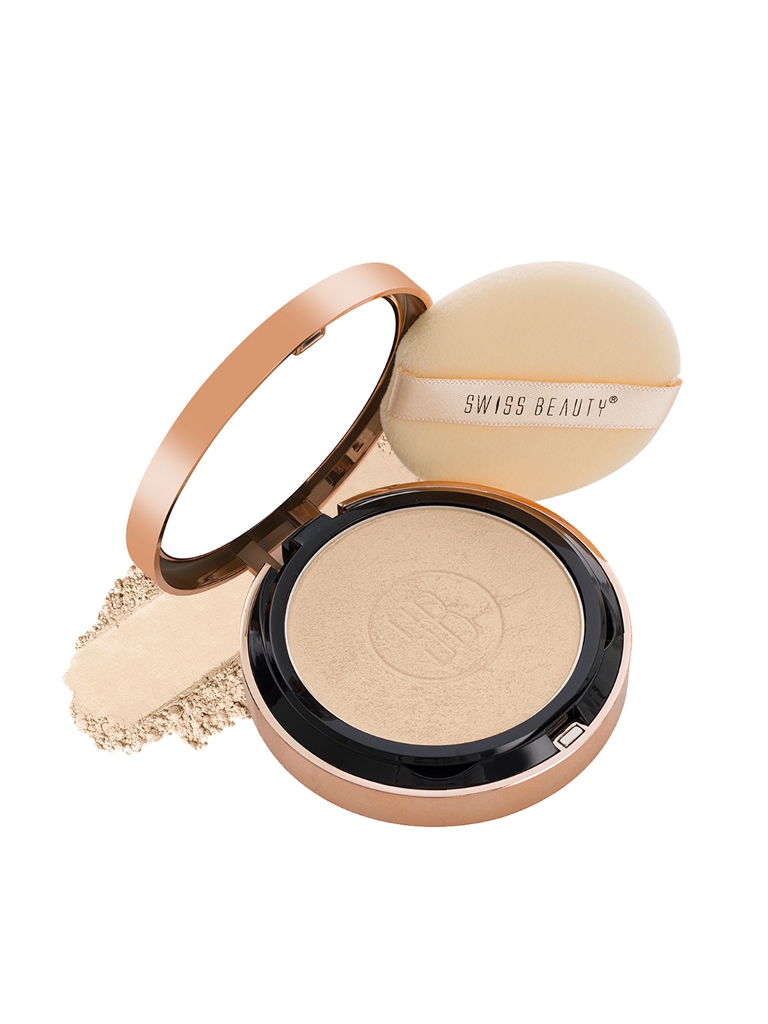 

SWISS BEAUTY Silky & Smooth Oil Control Powder - Natural, Nude