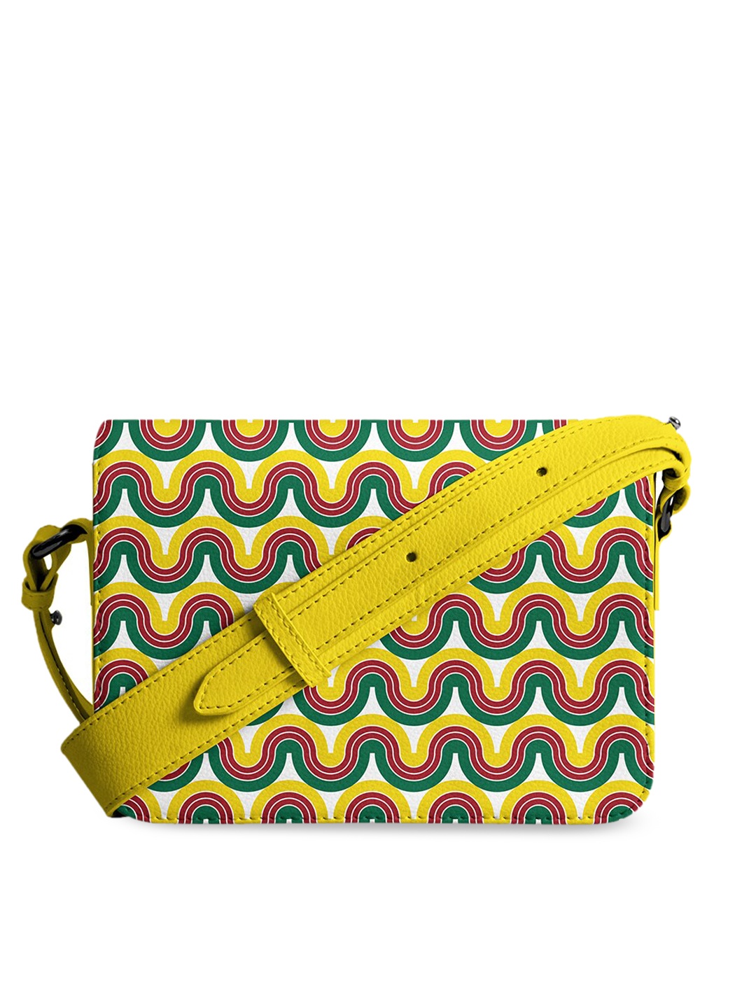 

DailyObjects Multicoloured PU Shopper Sling Bag with Tasselled, Multi