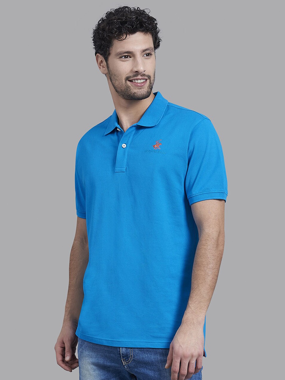 

Beverly Hills Polo Club Men Blue T-shirt