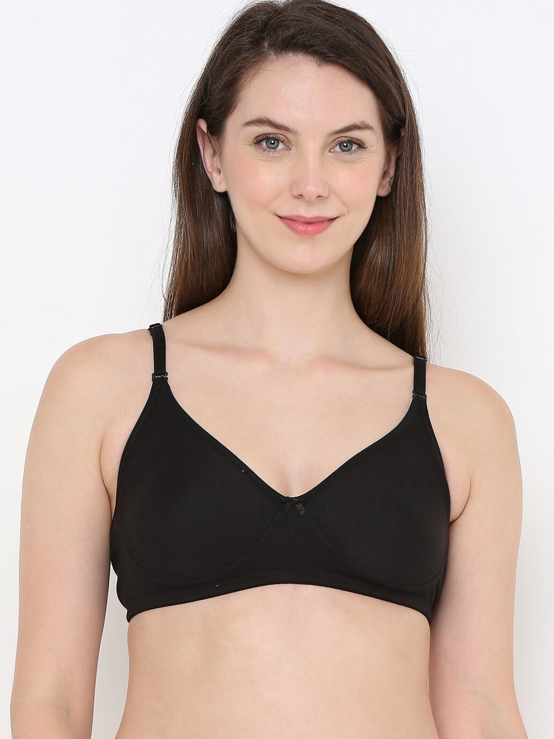 

Berrys Intimatess Black Solid Bra