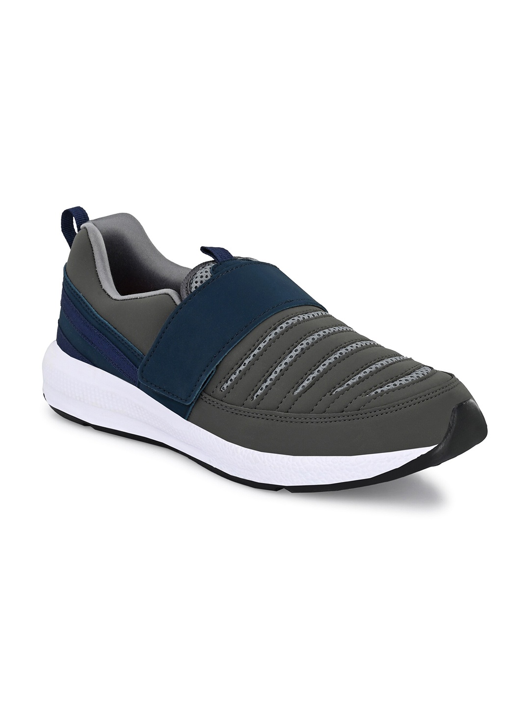 

Yuuki Men Grey & Navy BlueMesh Walking Shoes