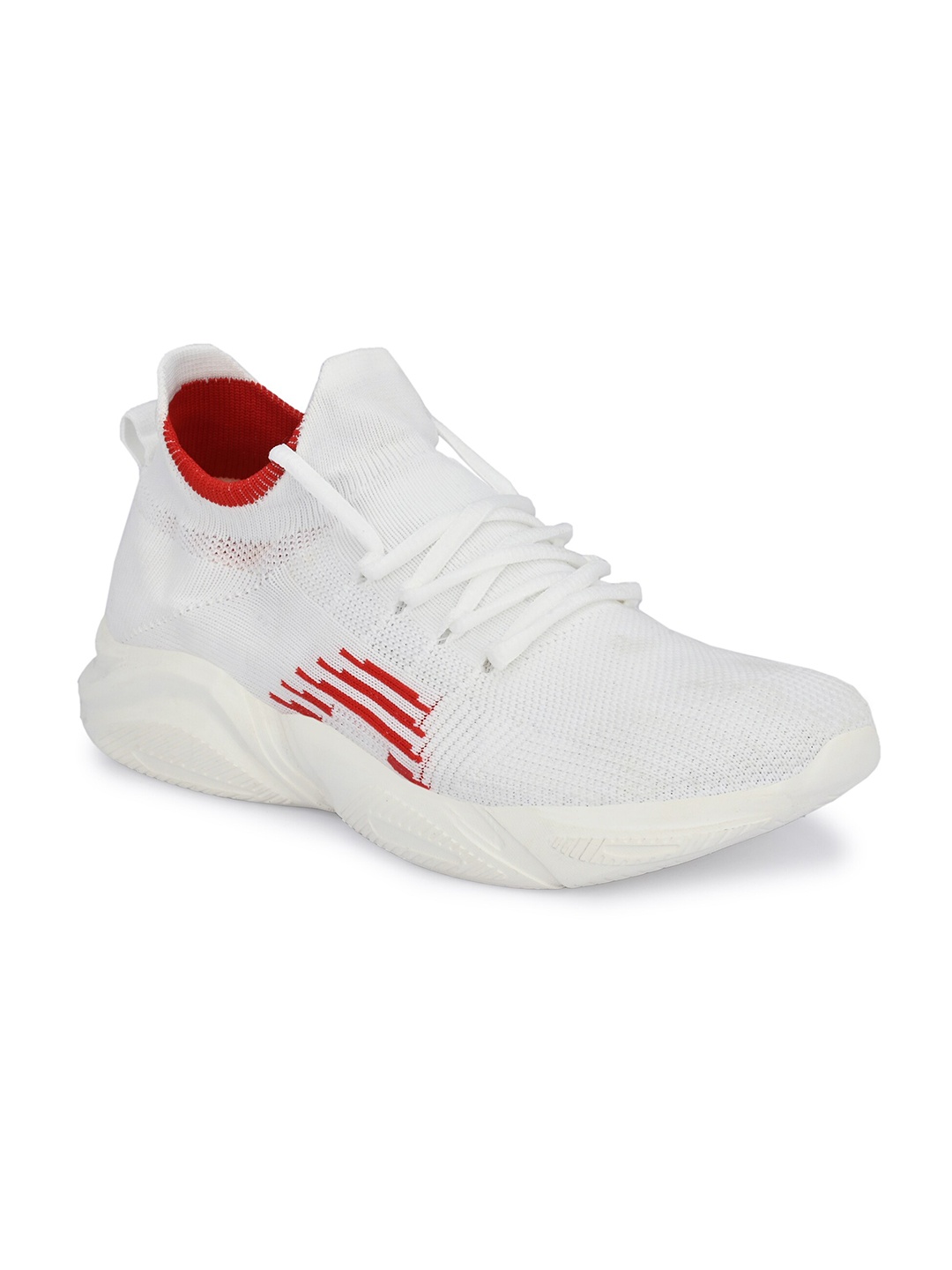 

OFF LIMITS Men White & Red Mesh Running Memory Foam Shoes