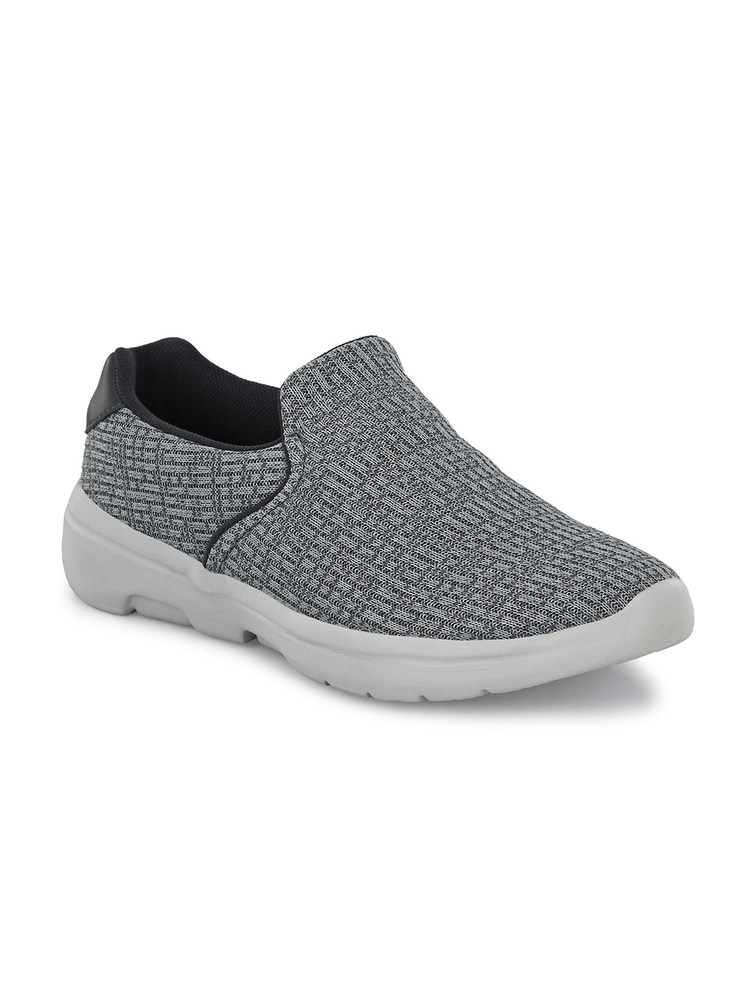

OFF LIMITS Men Grey & Black Mesh Walking Non-Marking Shoes