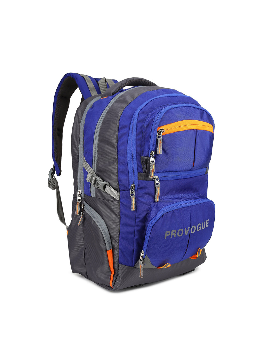 

Provogue Unisex Blue & Grey Colourblocked Backpack