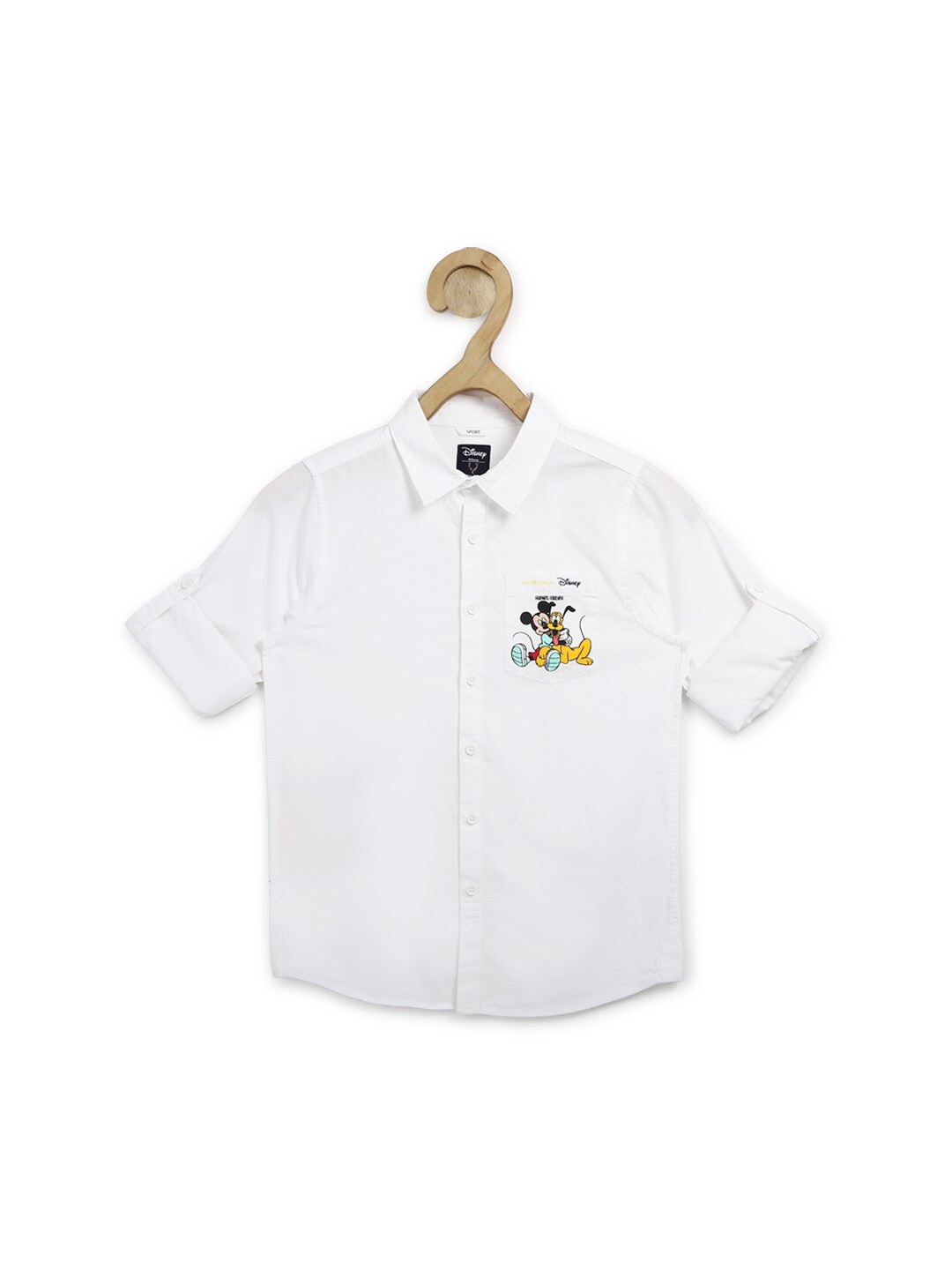 

Allen Solly Junior Boys White Slim Fit Pure Cotton Casual Shirt