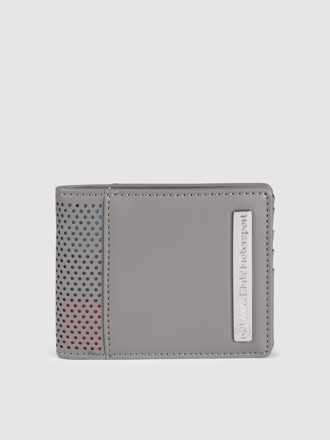 

PUMA Motorsport Unisex Grey BMW M Two Fold Wallet
