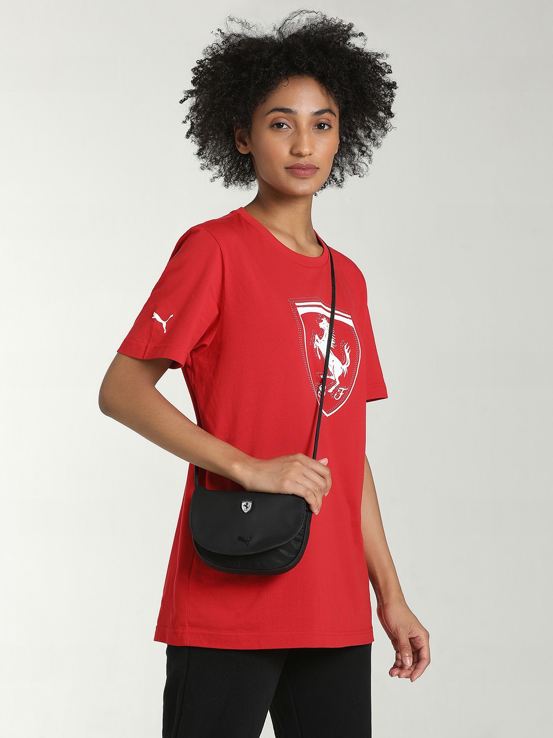 

PUMA Motorsport Women Black Ferrari SPTWR Xbody Sling Bag