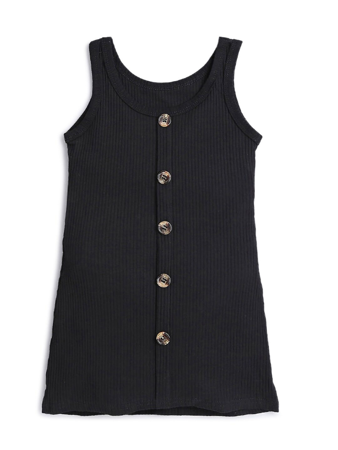 

Hopscotch Girls Black A-Line Dress