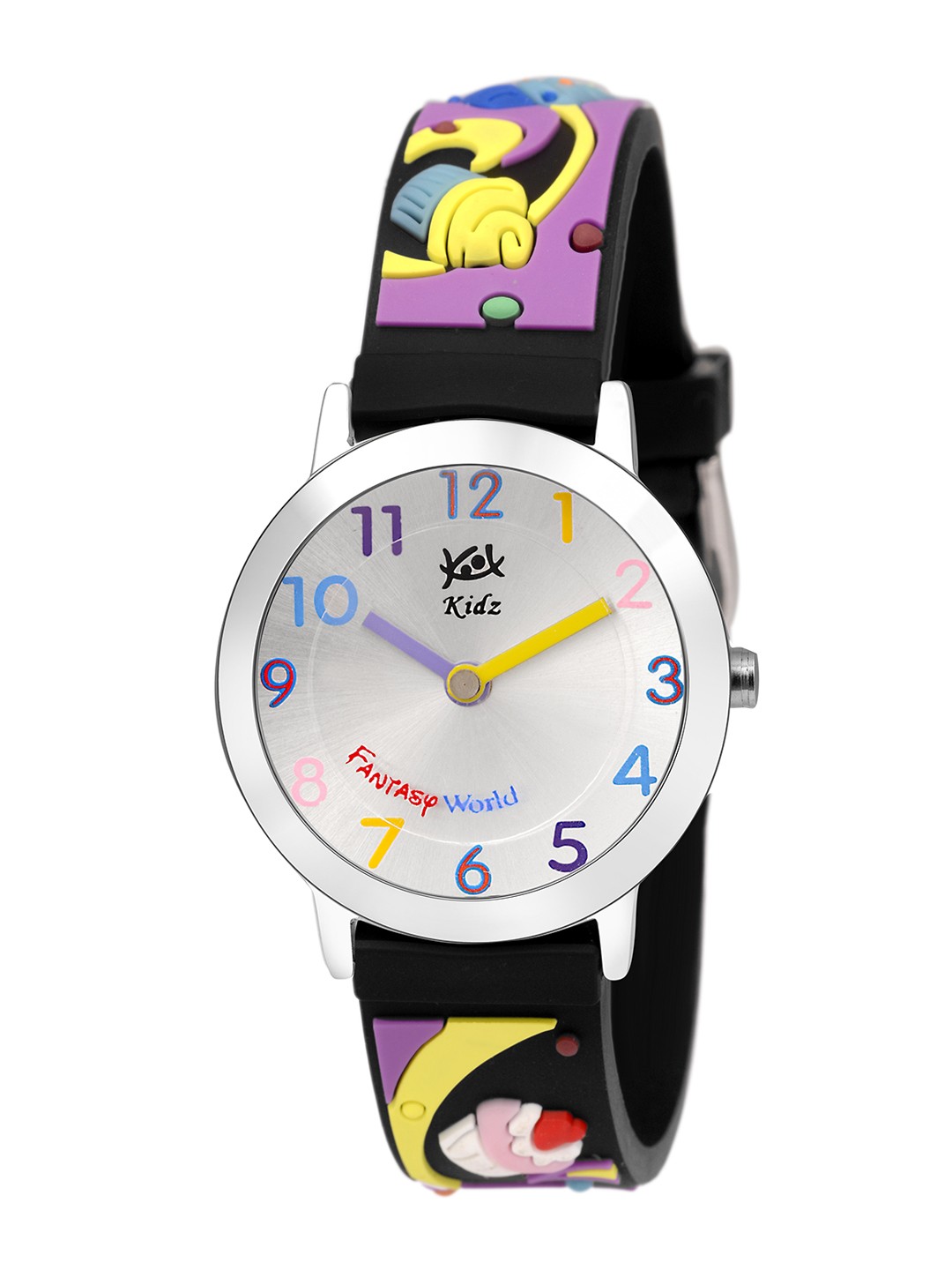 

Kool Kidz Unisex Kids Black Brass Dial & Straps Analogue Watch KOOL KIDZ KK 302 BK