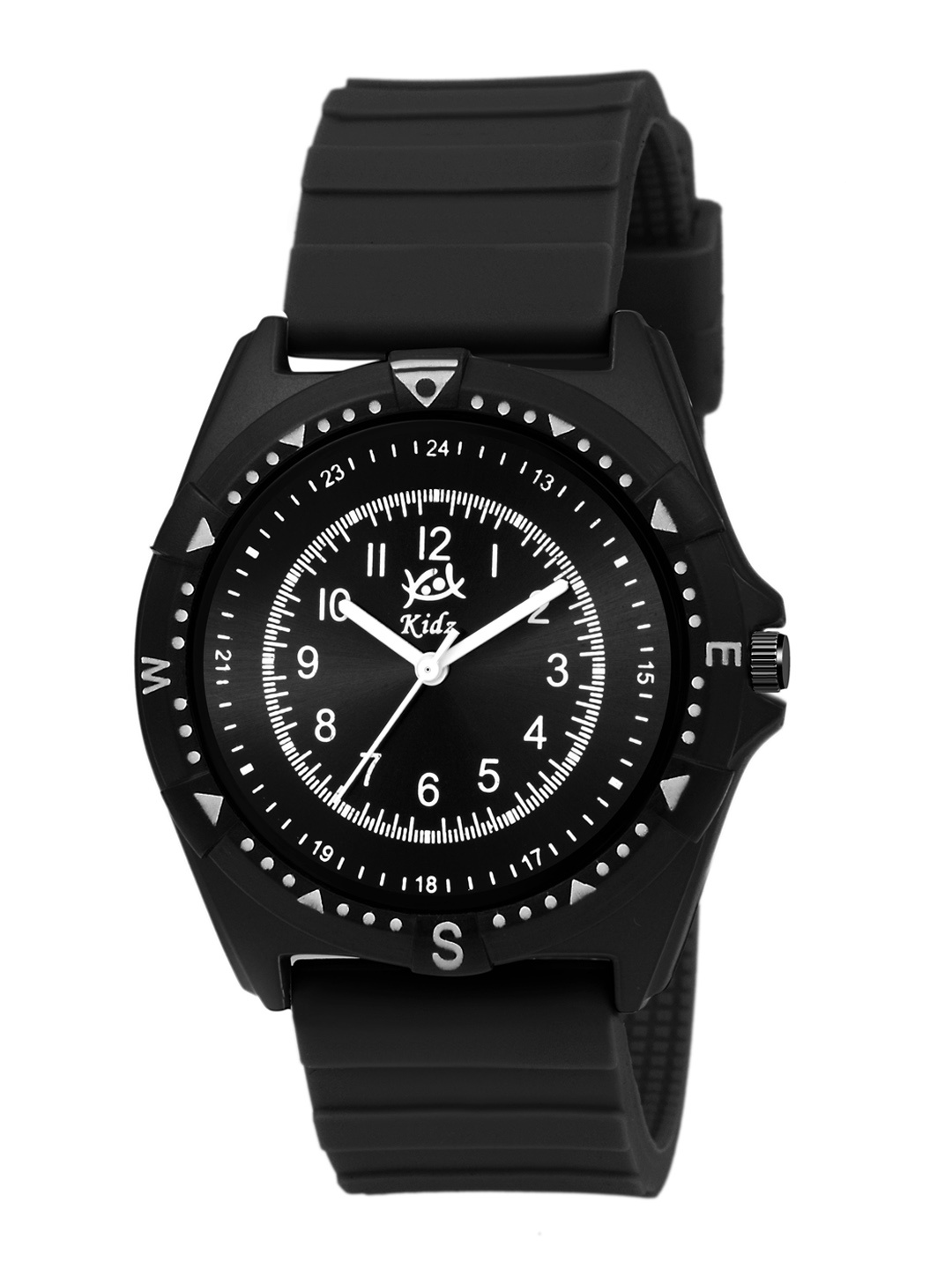 

Kool Kidz Unisex Kids Black Printed Dial & Black Straps Analogue Watch DMK 039 BK 01