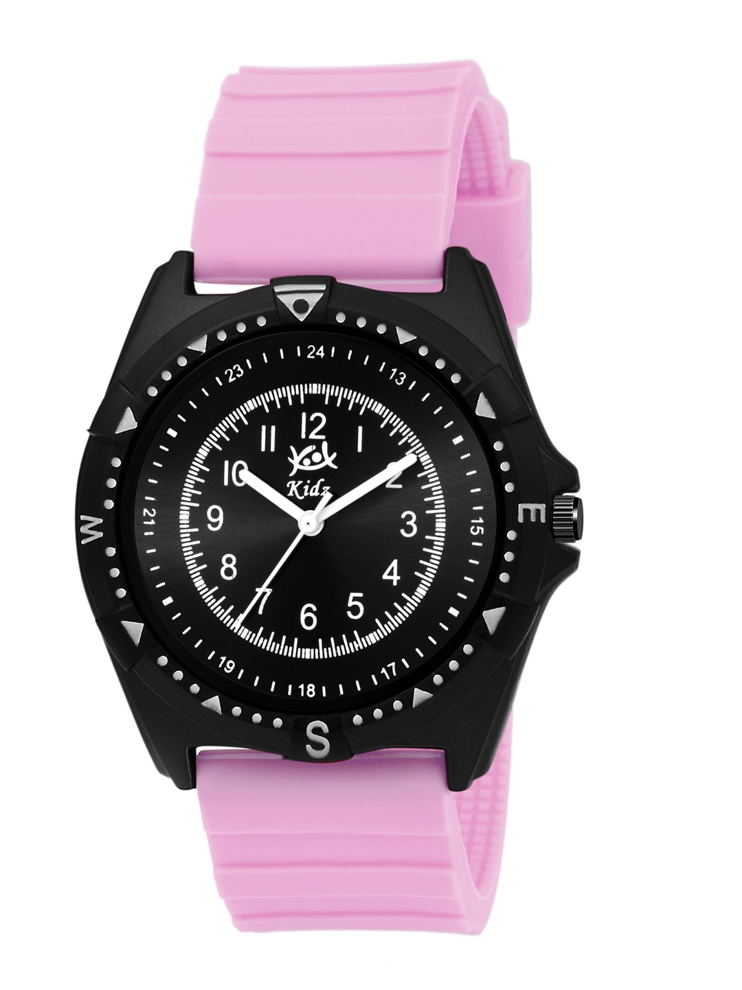 

Kool Kidz Unisex Kids Black Embellished Dial & Pink Straps Analogue Watch KOOL KIDZ DMK 039 LPK