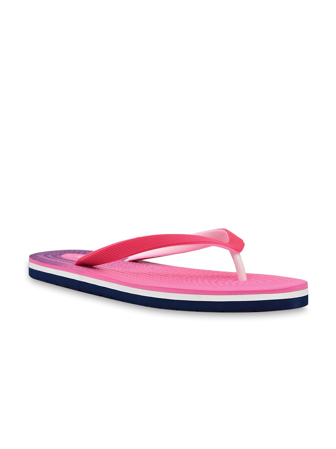 

Tucson Women Pink & White Rubber Thong Flip-Flops