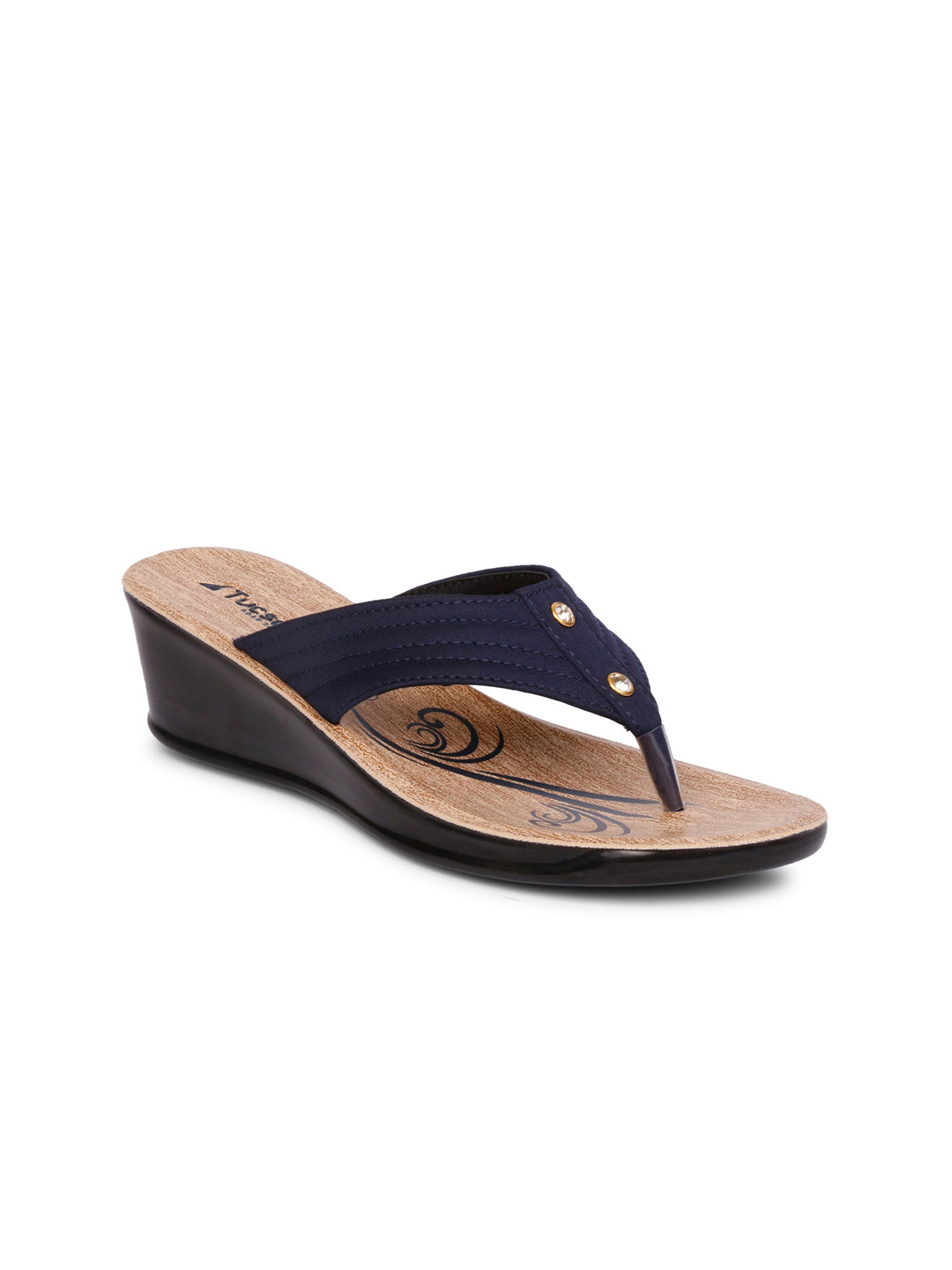 

Tucson Navy Blue Comfort Sandals