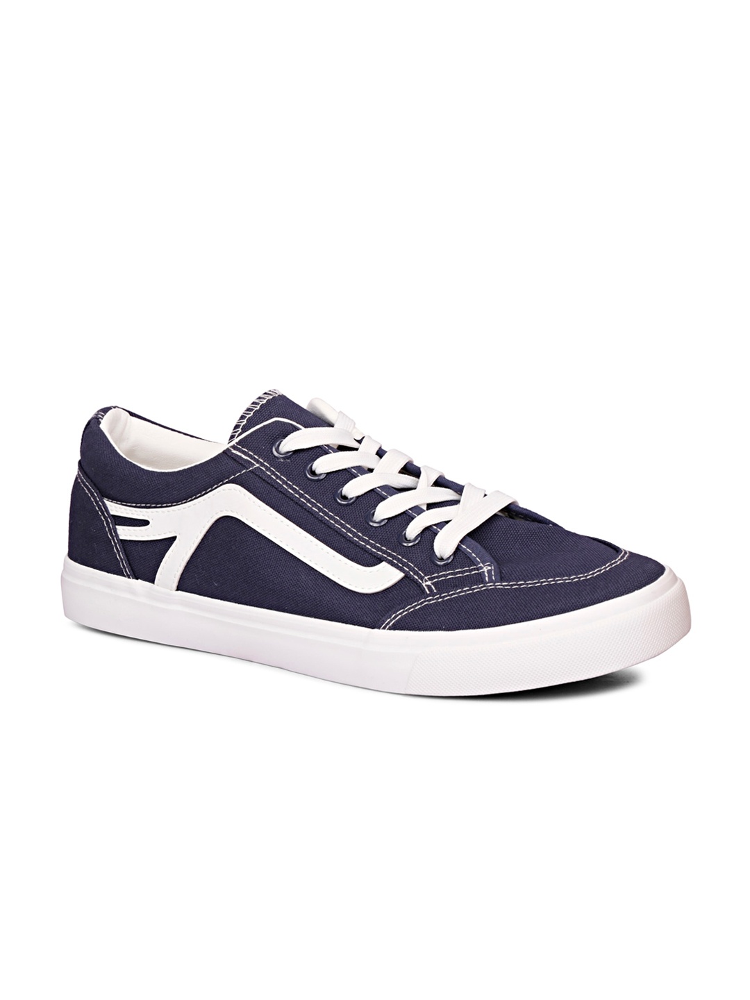 

CIPRAMO SPORTS Men Navy Blue Colourblocked Sneakers