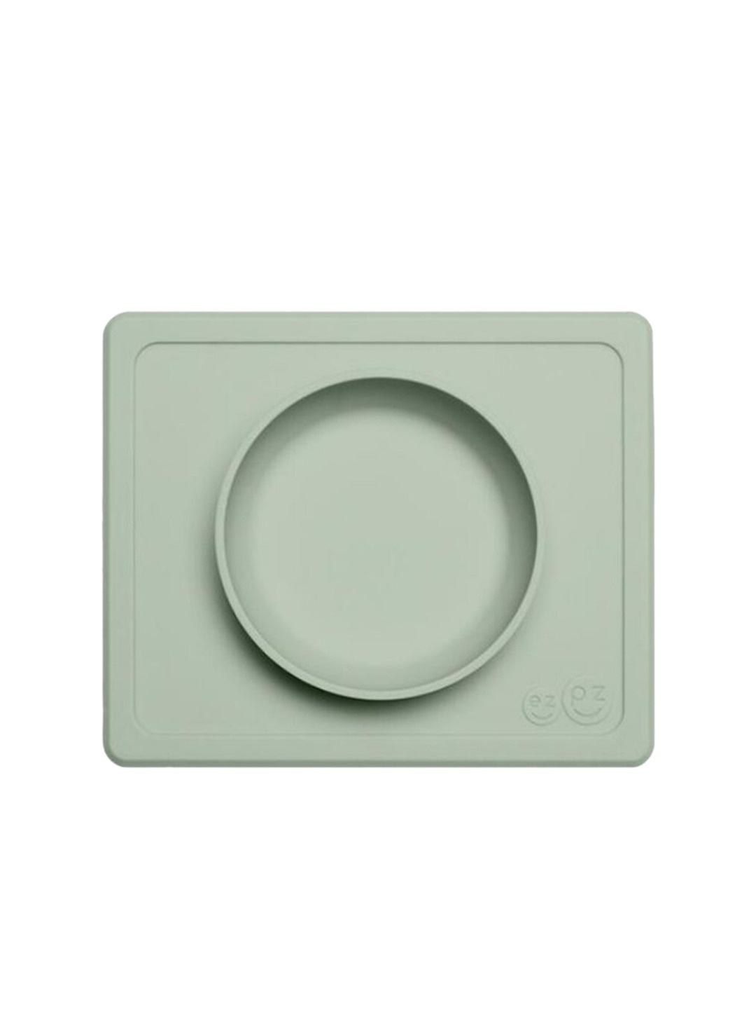 

ezpz Kids Green Solid FDA Happy Bowl With Placemat